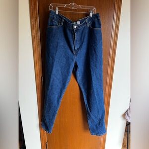 WoMen's Dark Blue levi Denim Jeans 18m